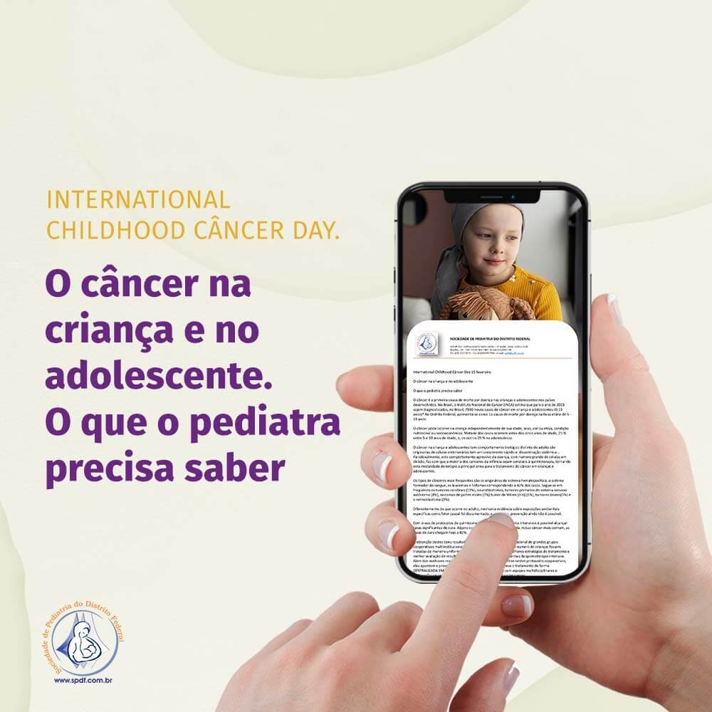 International Childhood Câncer Day – 15 fevereiro