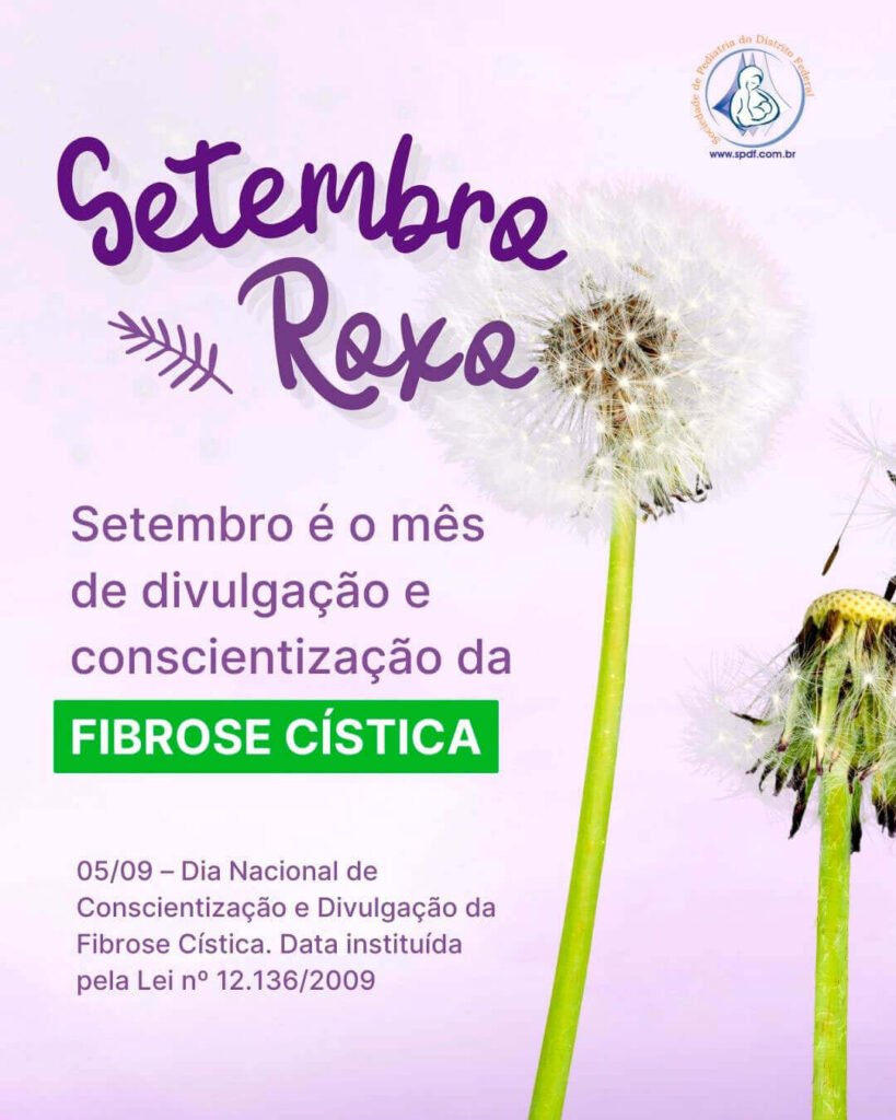 Setembro é o mês de divulgação e conscientização da FIBROSE CÍSTICA