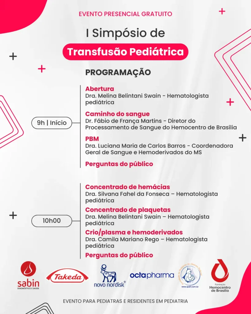 19-2025 I Simpósio de Transfusão Pediátrica SPDF - 2