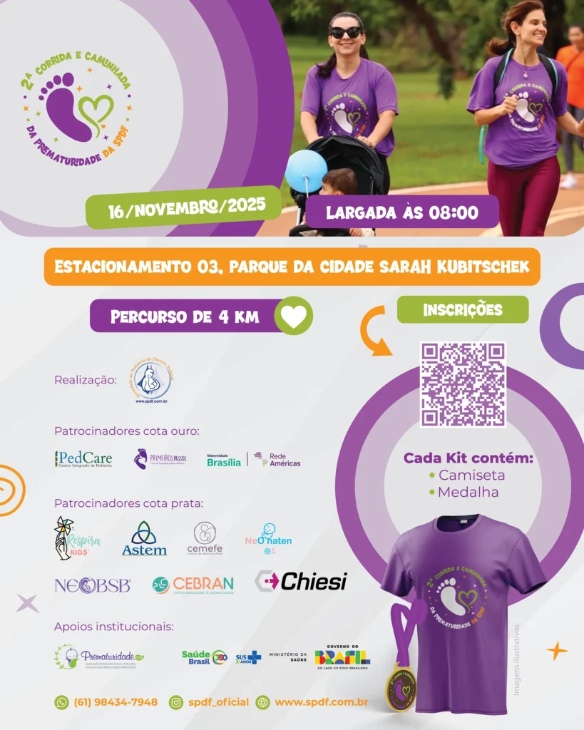 2ª Corrida e Caminhada da Prematuridade da SPDF